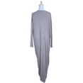 thumbnail image 3 of Cotton Candy Fall Into Love Chic Draped Neckline Detail Long Sleeves Tunic Dress, 3 of 5