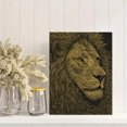 thumbnail image 2 of Majestic Lion Portrait Canvas Wall Art，Home Decor Gift for Living Room Bedroom Dining Room, 2 of 8