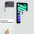 thumbnail image 5 of Case for iPad mini 6th Gen 8.3" 2021 / mini 7th Gen (A17 Pro) 2024 8.3", Luxury Slim Fit TPU Back Protective Shock-Absorption Corner Protection Lightweight Soft Cover, White, 5 of 7