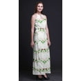 thumbnail image 4 of Bimba Tie-Dye Ladies Sleeveless Long Print Maxi Dress with Side Slits Summer Wear-XXX-Large, 4 of 6