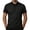 Black, variant on SELONE Mens Summer Shirts Short Sleeve Shirt Collared Textured Casual T-Shirts Buttons Performance Work Tops with Pockets