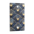 thumbnail image 2 of Yayeee Blank Wall Plate Cover 1-Gang 4.5"x2.7" Home Unused Decorative Outlet, Elegance Art Pattern, 2 of 7