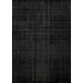 thumbnail image 1 of Ahgly Company Machine Washable Indoor Rectangle Industrial Modern Night Black Area Rugs, 2' x 4', 1 of 1