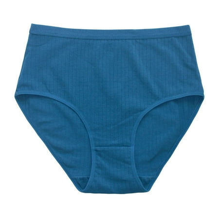 Njagoc3 Womens Seamless Cotton Mid Rise Briefs No Visible Panty Line Perfect for Yoga Pants & Pencil Skirts