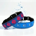 thumbnail image 2 of Collier Lumineux pour Chien avec Charge USB 3D - Plastique, 7 Couleurs RGB, Charge Rapide USB, Réglable, Réfléchissant, Sécurité Nocturne, 2 of 4