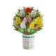 thumbnail image 1 of Tarjeta de felicitación del día de la madre, tarjeta de felicitación 3D, adorno romántico único creativo, ramo de flores, tarjeta para ramo de tulipanes, 1 of 9