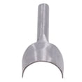 thumbnail image 4 of Half Round Cutter Punch, Tool Steel Arc Shaped Punch for Leather Craft, Handmade Leather Goods, 4.00in Length, 4 of 7