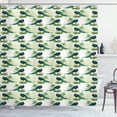thumbnail image 1 of Ambesonne Peacock Shower Curtain, Exotic Bird Beauty Branch, 69"Wx84"L, Multicolor, 1 of 2