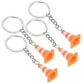 thumbnail image 5 of 4pcs Mini Traffic Cone Keychains Cute Road Block Pendants Key Rings For Handbags Backpack Accessories Key Decoration Pendants, 5 of 8