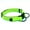 Fluorescent Green, variant on Opolski Adjustable Double D Ring Reflective Nylon Pet Collar Belt for Medium Large Dog