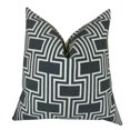 thumbnail image 1 of Plutus Coussin Fait Main Conduit Espresso, (24 Pouces x 24 Pouces), 1 of 2