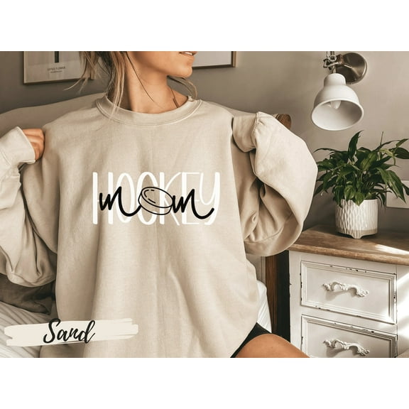 Hockey Mom Crewneck Sweatshirt for Mom Hockey Shirt Mom T Shirt for Women Hockey Mom Tshirt Mothers Day Gift for Hockey Mom Shirt
