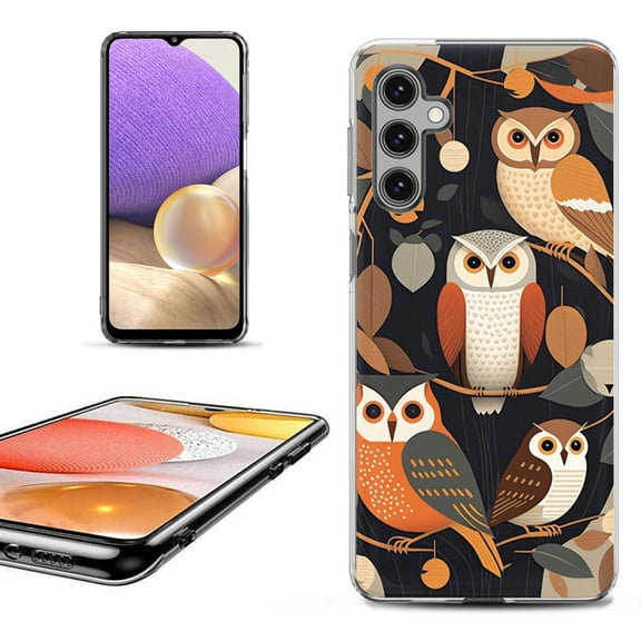 OneToughShield ® for Samsung Galaxy A14 5G Phone Case, Fashion Cover Case - Owl Mix