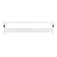 thumbnail image 5 of Alaterre Furniture Coventry 36 in. Wall Mounted Coat Hooks With Storage Shelf, Easy Assembly, Traditional Modern Décor, White, 5 of 7