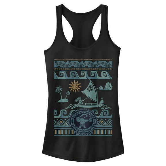 Junior's Moana Ocean Journey Racerback Tank Top
