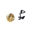 thumbnail image 6 of Ceramic Figurine Knot Statue Yarn Ball Ornament Creative Ceramic Material for Home Office Shelf Decor, 6 of 8