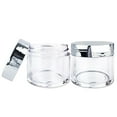thumbnail image 2 of Beauticom 24 Pieces 30G/30ML(1 Oz) High Quality Thick Wall Round Clear Plastic Container Jars with Flat Top Lid - 24 Jars, 2 of 3
