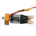 thumbnail image 4 of Kit Hotend 2 en 1 pour imprimante 3D, extrudeuse métallique bicolore 12 V avec couvercle en silicone et vis pour Ender 3 pour CR10S Pro12 V, 4 of 4