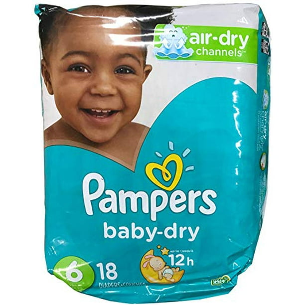 Pampers couches bébé 6 (20 pièces)