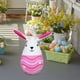 thumbnail image 5 of Decoración inflable de huevo de Pascua, decorativa, suministros para fiestas Huevo de conejito inflable Rosa, 5 of 8