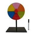 thumbnail image 4 of Elodie Table Prize Turntable Tabletop Fortune Wheel for Pub Teaching Activity Props 6 Grids, 4 of 8