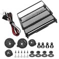 thumbnail image 1 of Khall RC Metal Roof Rack,Metal Roof Rack Luggage Carrier with LED Light Fit for MN 1/12 RC Crawler MN90 / MN90K,RC Roof Rack with LED, 1 of 8