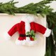 thumbnail image 5 of Ropa de Punto Navideña, Decoración de Escena Navideña, Adorno para Árbol de Navidad, Colgante de Suéter de Tela, 5 of 7