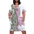 thumbnail image 1 of Chocolate Cocoa beans Loose Pocket Dress Women's summer dress women dress clothes women's luxury party, 1 of 7