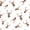 Brown Orange White, variant on Castle Fairy Animal Deer Queen Sheets 4 Pieces,Vintage Camo Wildlife Queen Sheet Sets,Olive Brown,1 Fitted Sheet, 1 Flat Sheet and 2 Pillowcases