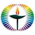 thumbnail image 2 of CafePress - UU Rainbow Logo Mug - 11 oz Ceramic Mug - Novelty Coffee Tea Cup, 2 of 4