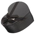 thumbnail image 1 of GARVALON 1Set Heart Shaped Box Black Paperboard For Elegant Packaging, 1 of 8