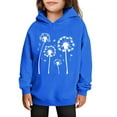 thumbnail image 1 of Sudaderas con capucha para niños y niñas, sudaderas casuales de manga larga, lindas sudaderas de gran tamaño con bolsillo de polar, chaquetas para niñas, 1 of 4