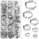 thumbnail image 1 of 85 Uds abrazaderas de manguera de acero inoxidable Clips de amarre de manguera 6-21mm abrazaderas de manguera de Metal para tuberías tubo de tubería agua Gas, 1 of 5