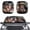 Rottweiler American Flag, variant on Binienty Rottweiler Car Windshield Sun Shades 2 Pack American Flag Auto Front Window Blocks UV Rays Easy to Install Foldable Car Sunshades Protector Accessories for Cars Sedans Truck SUV