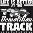 thumbnail image 3 of CafePress - Demo Derby Life Is Better At Demolition Tr T Shirt - Men's Classic Graphic Cotton T-Shirt, 3 of 4
