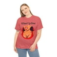 thumbnail image 4 of What Up Doe Slang Greeting Fun Quote Unisex Cotton T-Shirt Female Graphic, 4 of 11