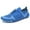 Blue, variant on AUXDIQ Water Shoes Outdoor Quick Dry Unisex Sports Aqua Shoes for Beach Diving Snorkeling Surfing Mens Womens