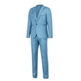 thumbnail image 1 of DPTALR Men's Suit Jacket + Suit Pants Two-piece Suit, 1 of 5