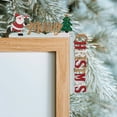 thumbnail image 2 of Xmarks Christmas Door Frame Decorations Wooden Gnome Santa Claus Door Decor for Xmas Home Doors Walls Party DIY Craft, 2 of 5
