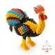 thumbnail image 2 of Papel para Manualidad Origami 3D Alexander A Pollo 2574-O, 2 of 4