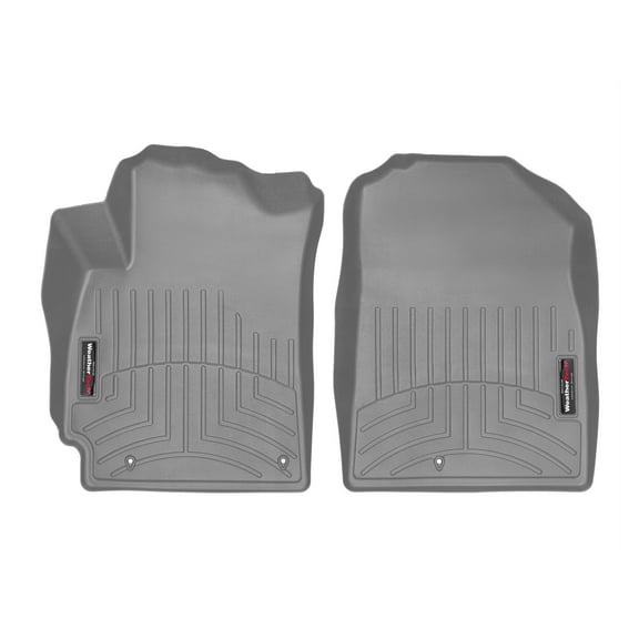 WeatherTech Custom Fit FloorLiners compatible with Hyundai Veloster N, Veloster - 1st Row (Driver & Passenger), Grey