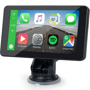 7Inch Carplay Monitor Portable Wireless CarPlay Navigation for Car Universal Display Android Auto and Compatible