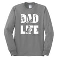 thumbnail image 2 of Wild Bobby,Dad Life Kids Father Husband Best Dad Gift, Father's Day, Men Long Sleeve Shirt, Heather Grey, Small, 2 of 3