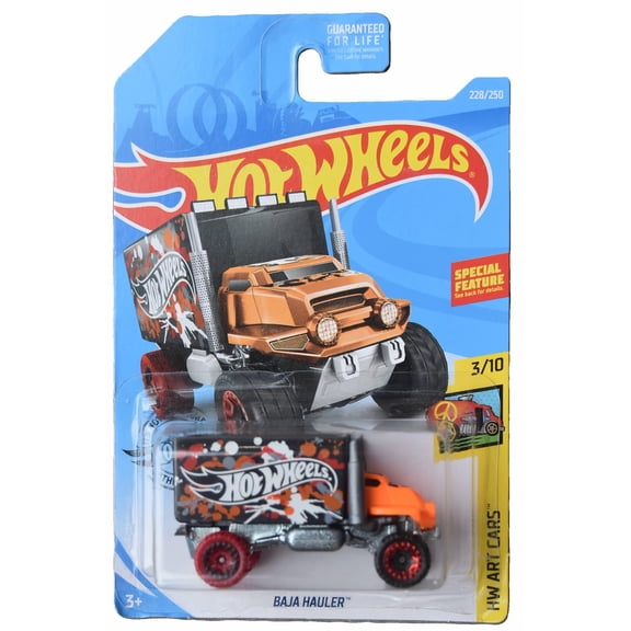 Hot Wheels Baja Hauler HW Art Cars 3/10