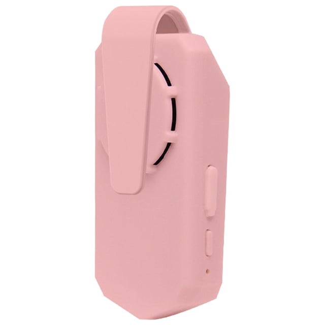 Ventilador de clip recgable USB eléctrico pa ejercicio libre, pccesorios de mascilla, ventilador de mascilla, y Rosado Yinane Fan de la cubierta de la cara