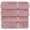 Pink-4-Piece Bath Towels, variant on 6 Piece Towel Set Wedgewood Cotton Bathroom Towel Set