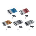 thumbnail image 3 of Wweixi RCGOFOLLOW 1/12 Aluminum Alloy Wear-resistant Front Rear Shock Absorber Rc Front Rear Shock Absorber For Wltoys 12402-A Titanium, 3 of 6