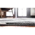 thumbnail image 5 of Unique Loom 3116194 7 x 10 ft. Detroit Trellis Rectangular Rug, Black, 5 of 5