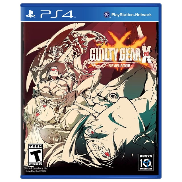 VIDEOJUEGO PS4 GUILTY GEAR XRD REVELATOR PLAY STATION 4 FORMATO FISICO