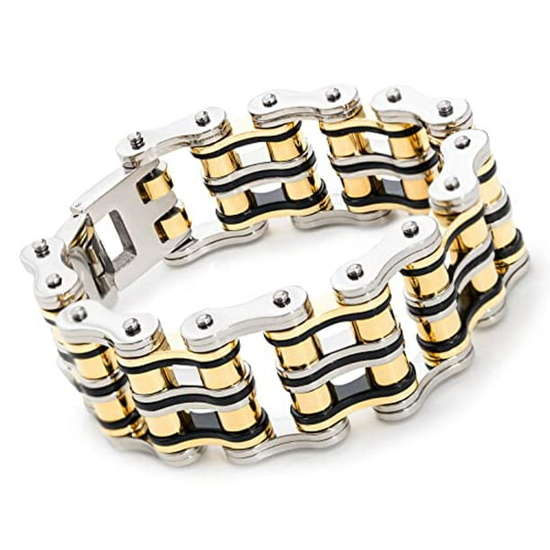 Mens motorcycle sale bracelets